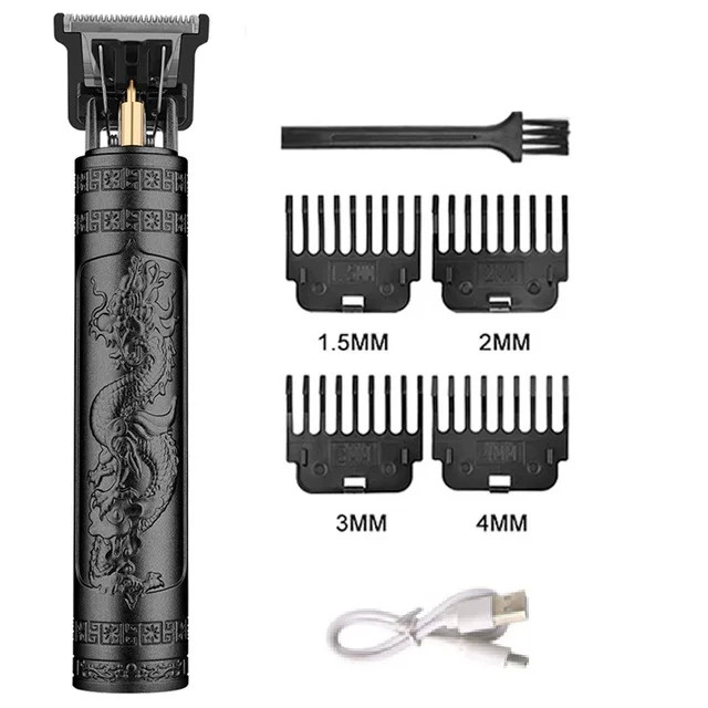 Professional Hair Clippers Trimmer Cutting Beard Cordless Barber Shaving Machine