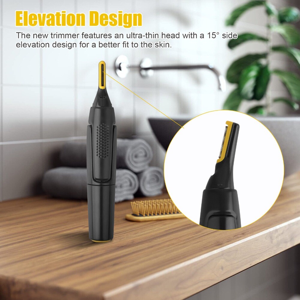 Electric Ear Beard Nose Hair Trimmer Eyebrow Mustache Remover Shaver Clipper New