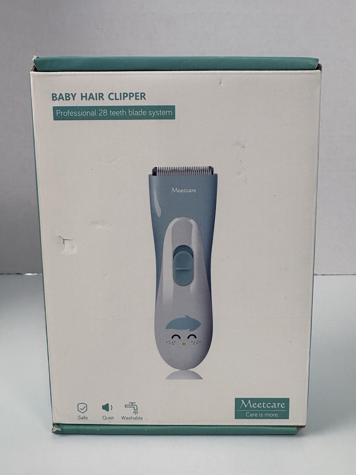 Meetcare Baby Hair Clipper Professional 28 Teeth Blade System New In Box