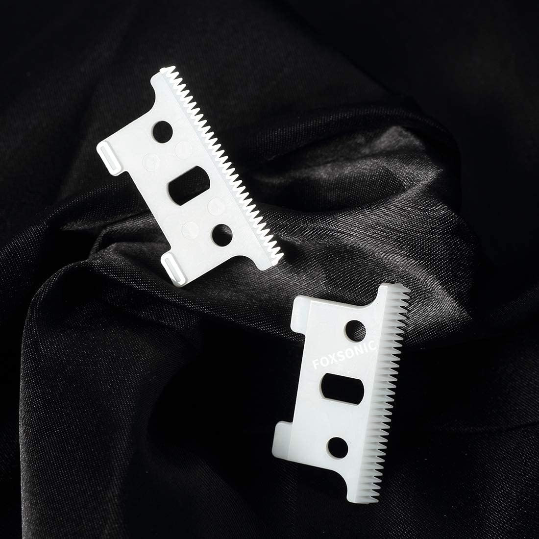 2Pcs Replacement Ceramic Blade for 04521 T Outliner Hair Trimmer Andis Gtx GTO T