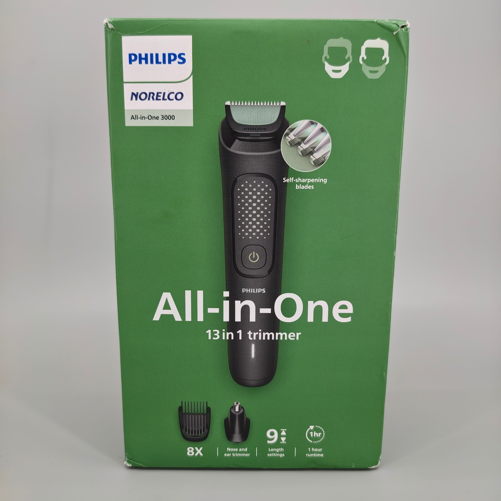 Philips Norelco MG3919/50 All-in-One 3000 13-Piece Men’s Trimmer Kit Black