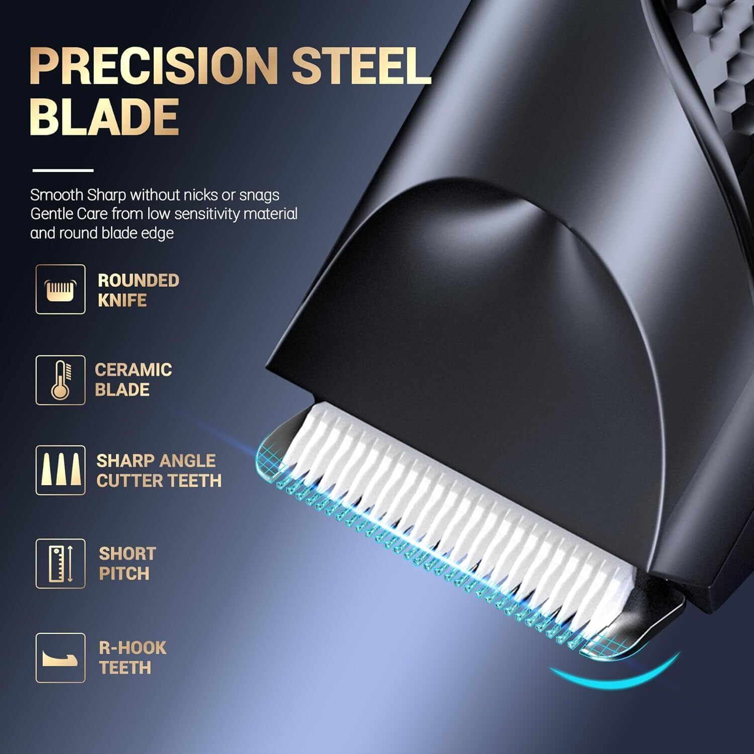 For Men Women Private Pubic Hairs Trimmer Groin Body Hair Ball Shaver Clipper US