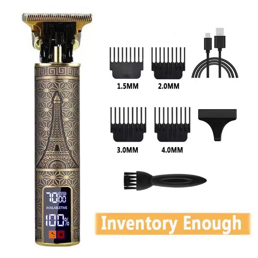 Professional Hair Clippers Trimmer for Men Cordless Beard Shaver Hair Cutter