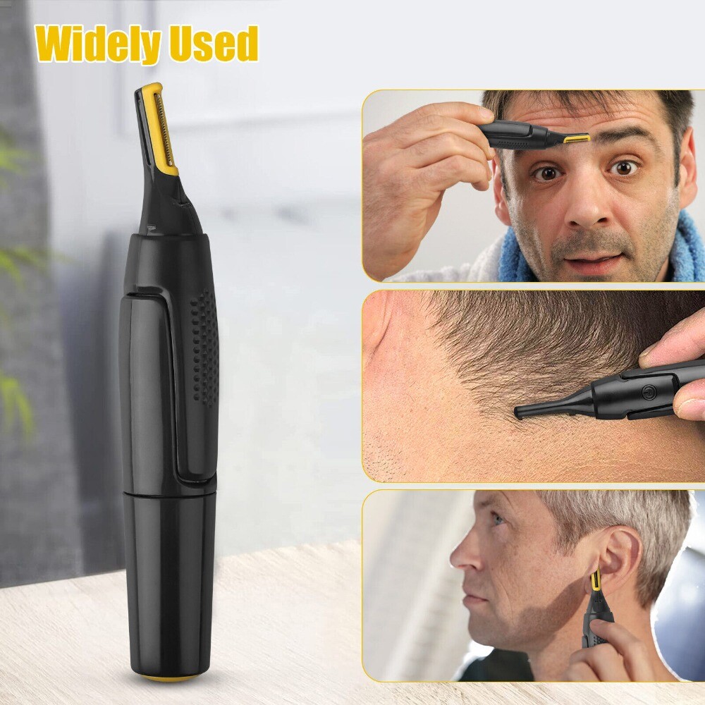 Electric Ear Beard Nose Hair Trimmer Eyebrow Mustache Remover Shaver Clipper New