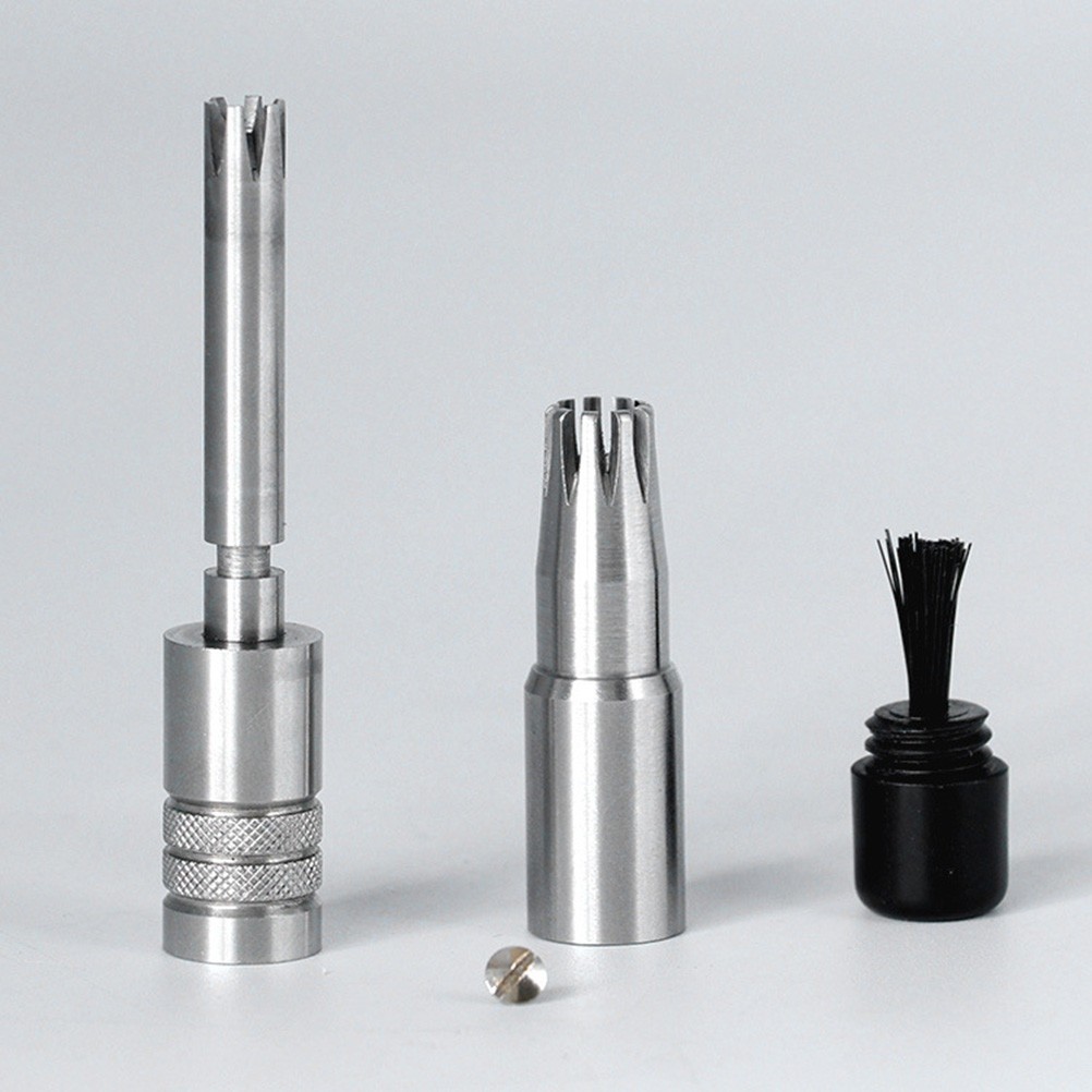 1PC Manual Stainless Steel nose trimmer men nose hair cutter Dual Shaver