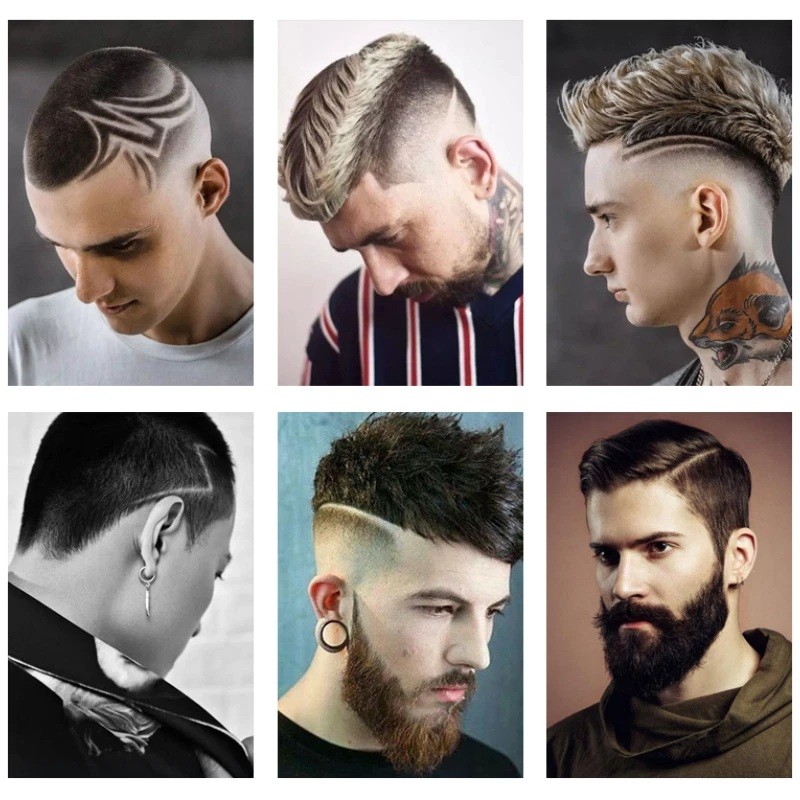 Cordless Professional Hair Clippers Trimmer Cutting Beard Barber Shaving Machine