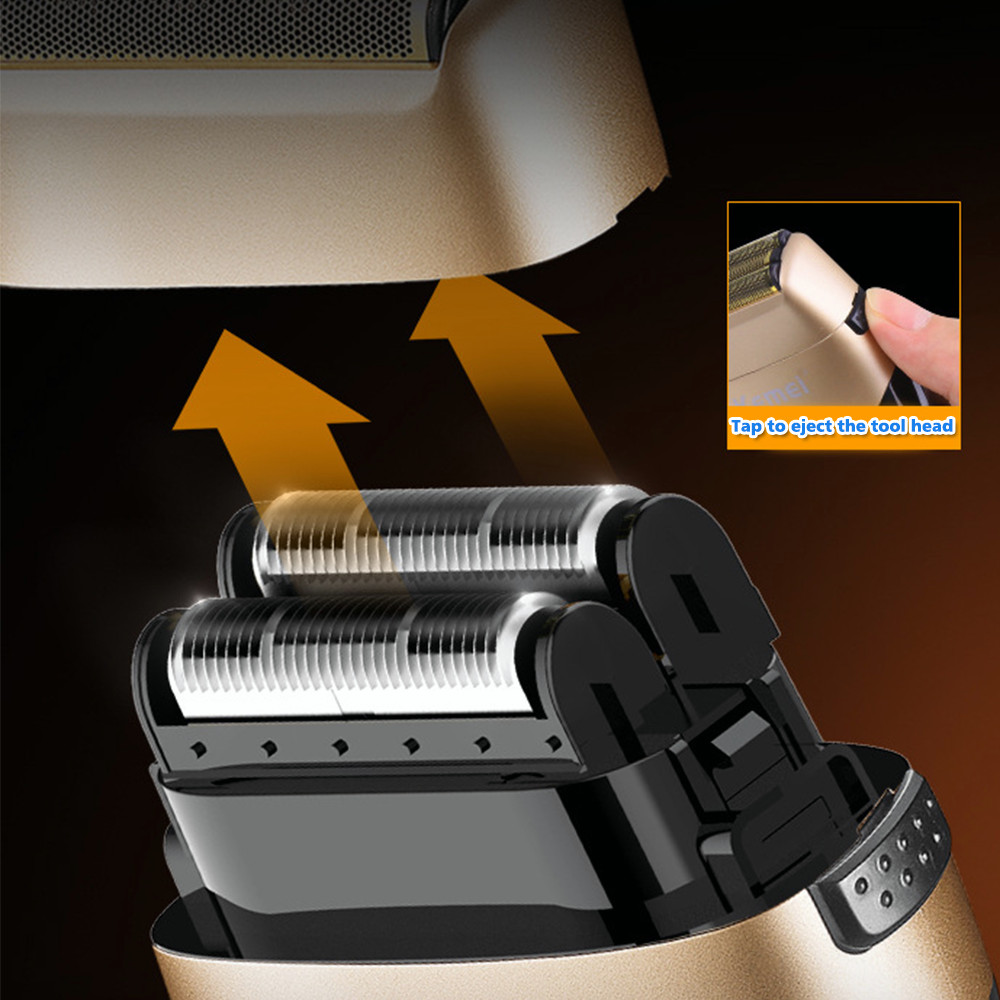 Portable USB Electric Shaver Rechargeable Razor Washable Trimmer Beard Shaver US