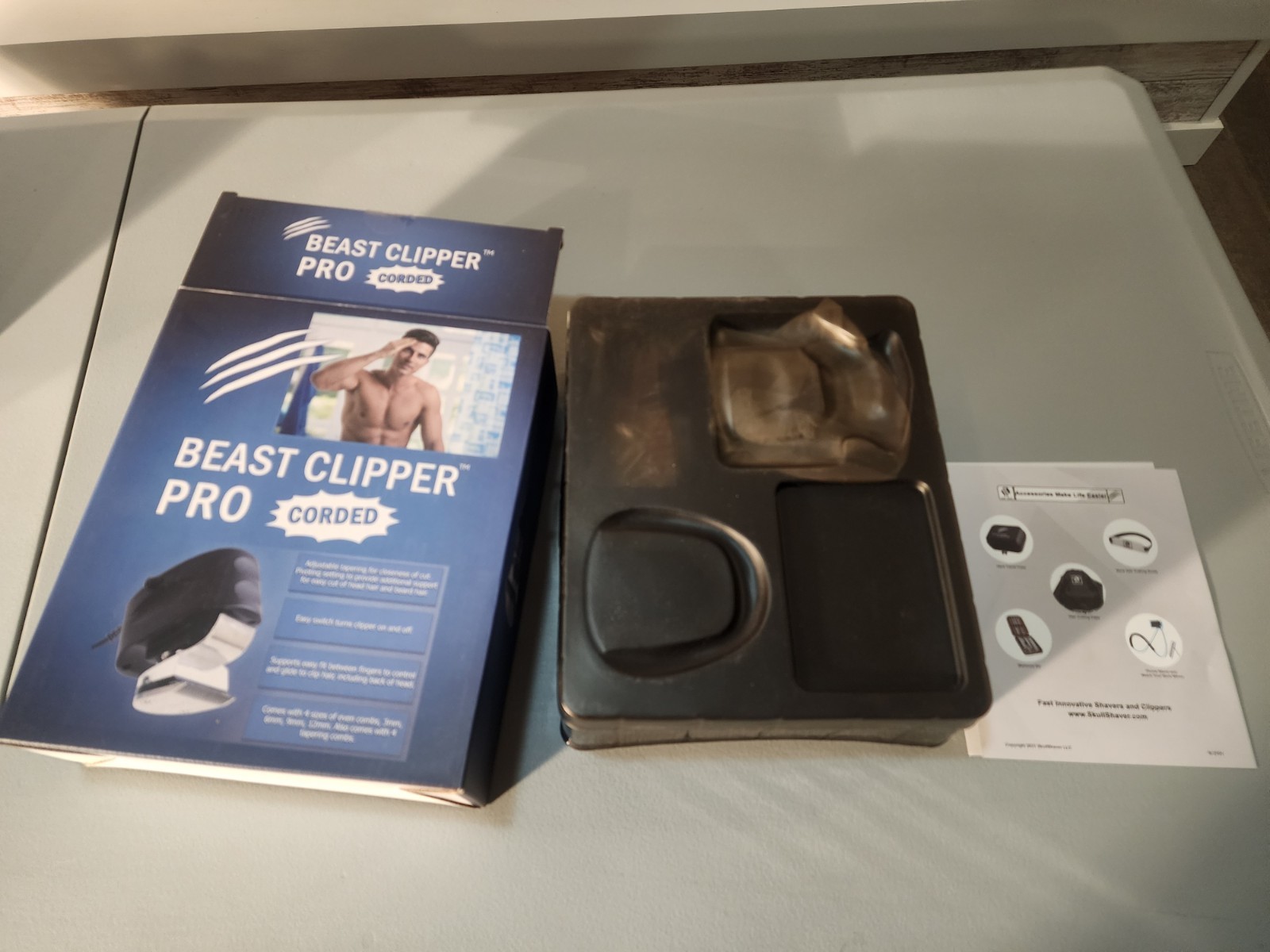 Beast Clipper Pro & Baby Beast Trimmer Combo Kit BRAND NEW Free Shipping