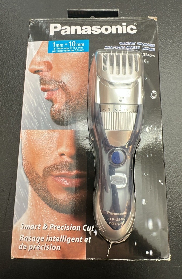 Blue/Silver Milano 19 Stage Beard Trimmer Very Good Used Condition
