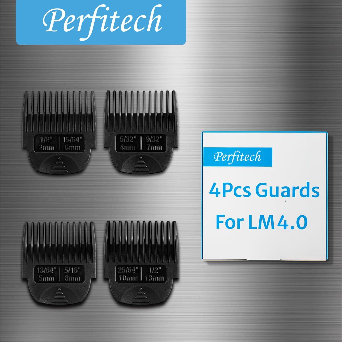 2 Pack Clipper Guards Combs Fit for Manscaped The Lawn Mower 4.0 Groin Hair