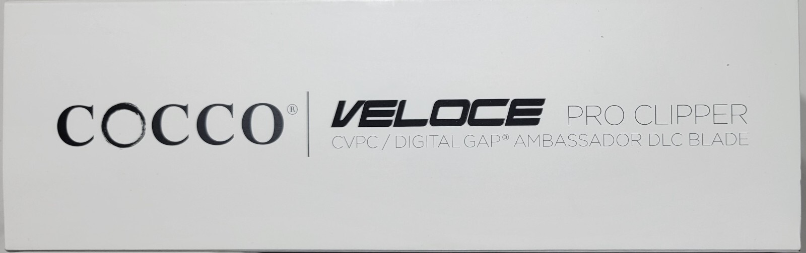 COCCO Veloce Pro MATTE BLACK Clipper Brushless Motor, Digital GAP GREPHENE Blade