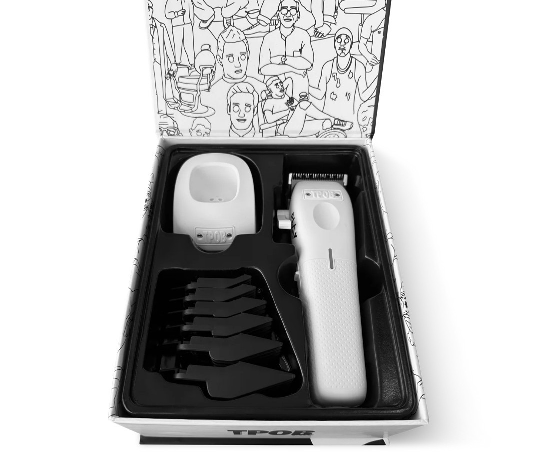 TPOB PLAY Clipper White (Whiteout Edition) Charging Stand & Guards Brand NEW