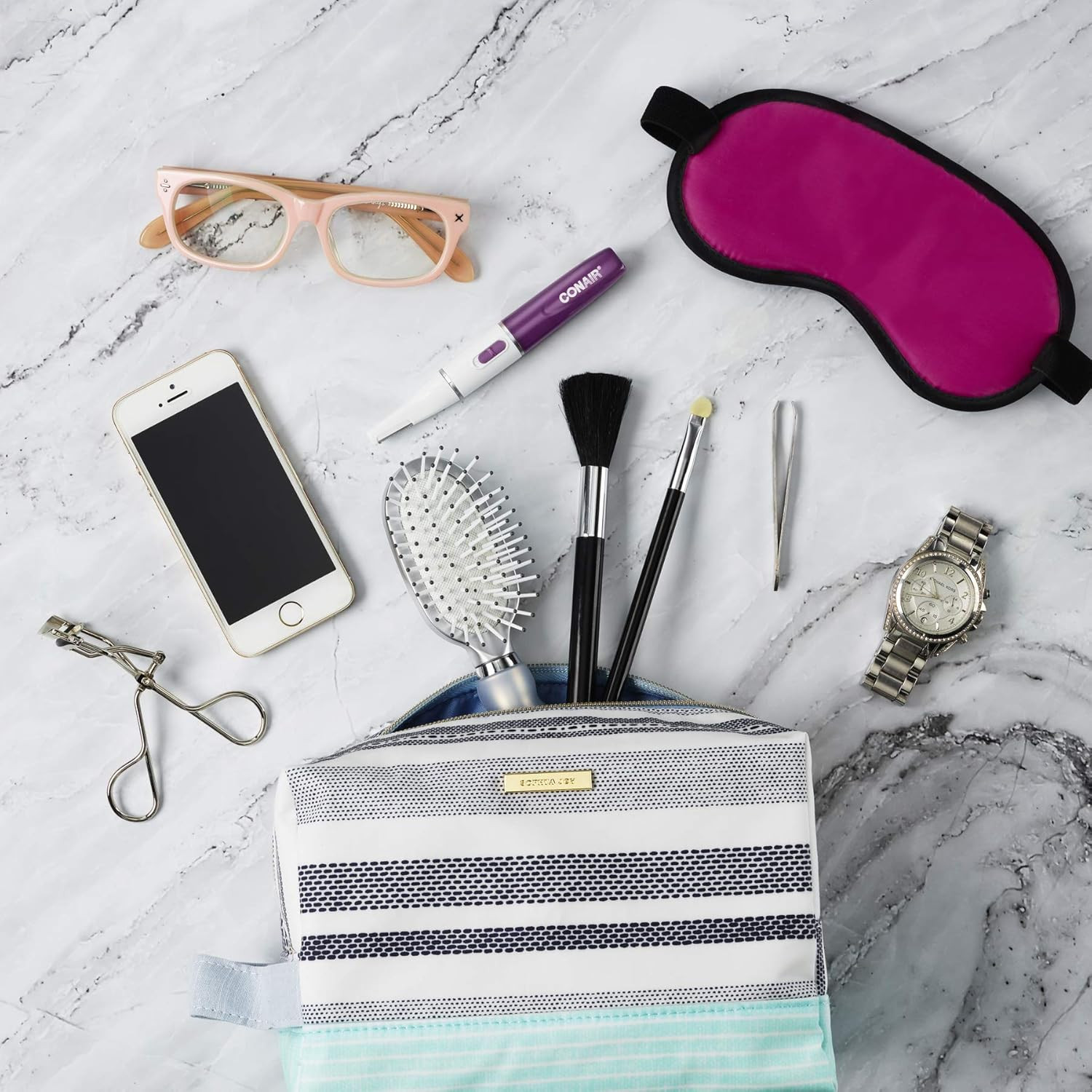Conair All-In-1 Facial Hair Trimmer for Women, Perfect for Face, Ear/Nose and Ey