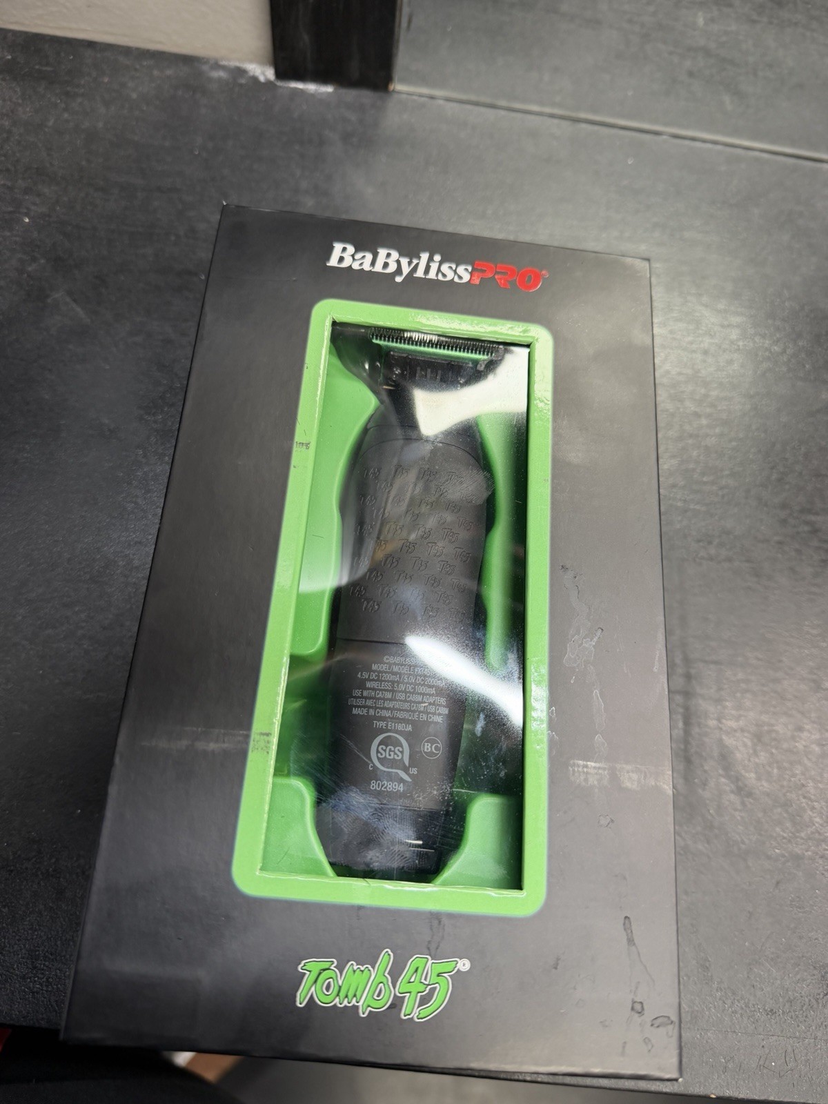 BabylissPro X Tomb45 Wireless Charging Trimmer #FXT45T