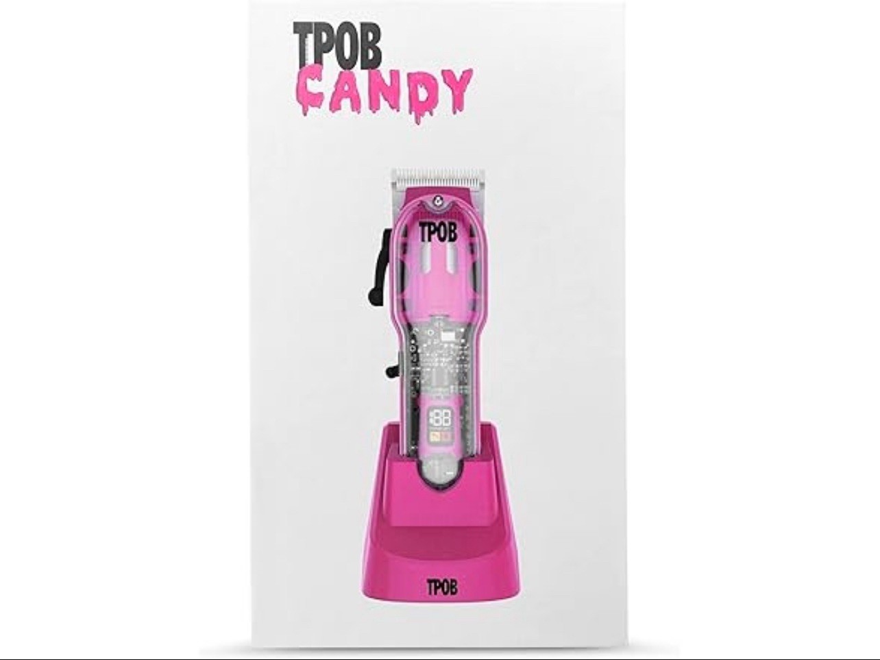 TPOB Candy Slime 2 Professional Hair Clippers Matte Pink Case NEW Factory Sealed