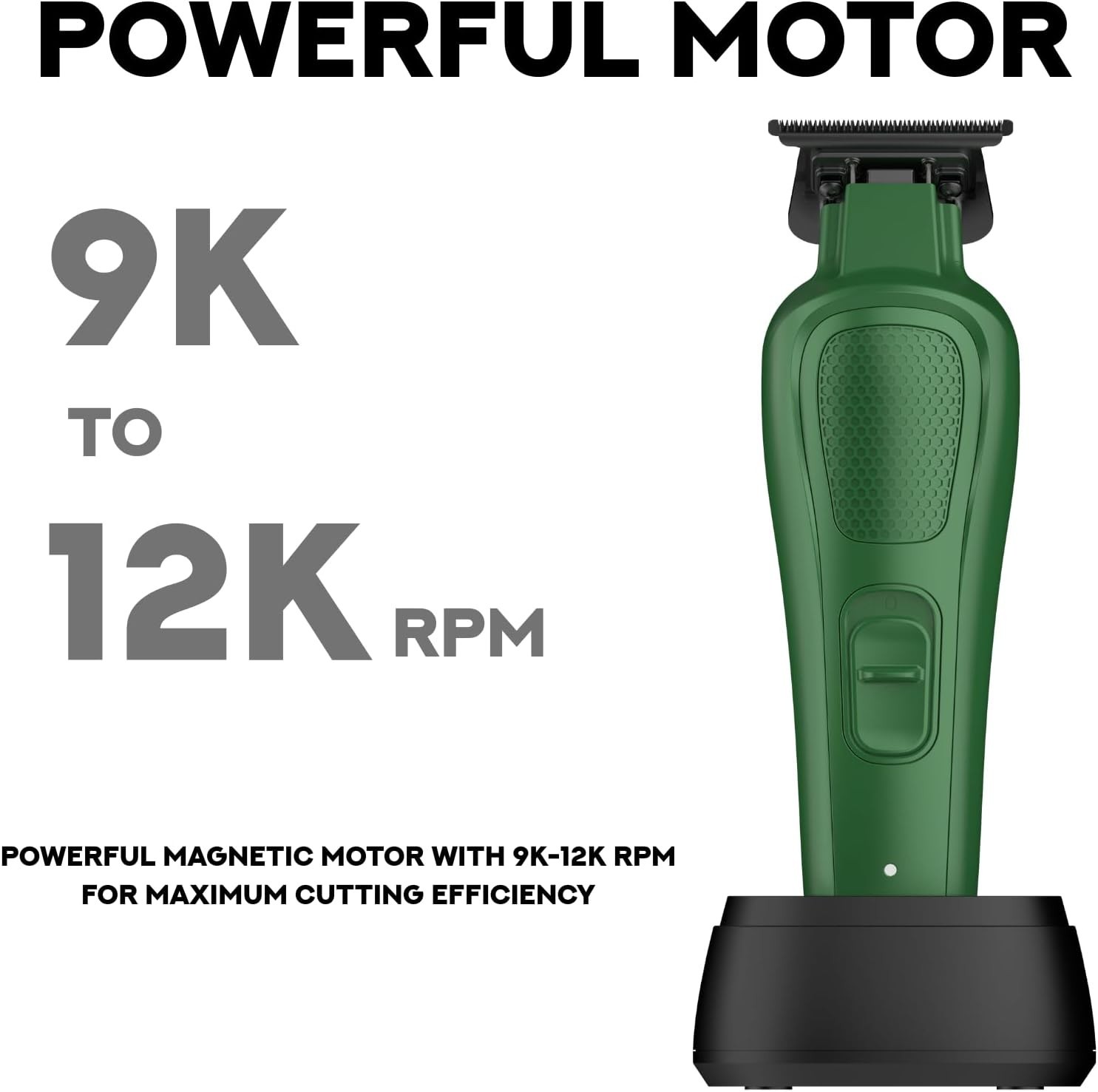 Supreme Trimmer Darkstar82 Metal Barber Trimmer w. Magnetic Vector Motor | ST800