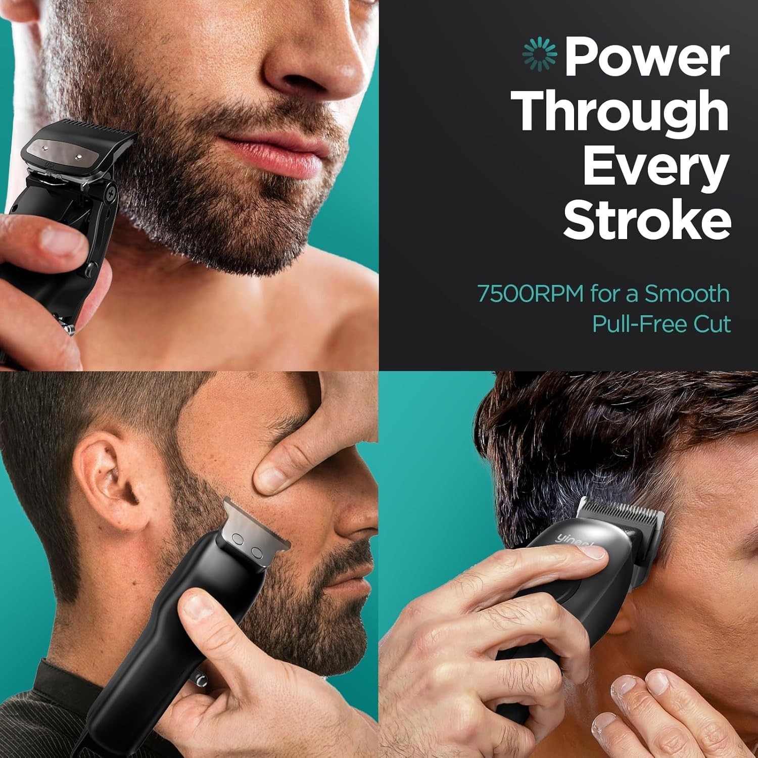 Hair Clippers for Men,Professional Mens Hair Clippers Cordless Clippers for Hair