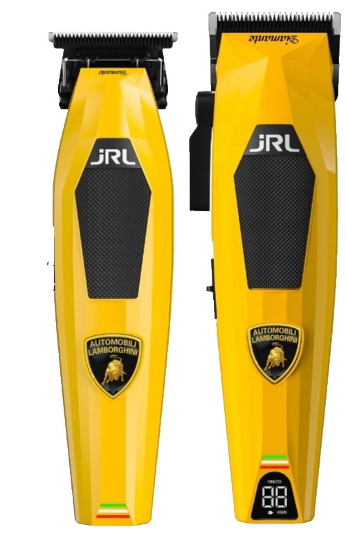 JRL x Lamborghini Diamante Cordless Clipper & Trimmer Set Limited Edition YELLOW