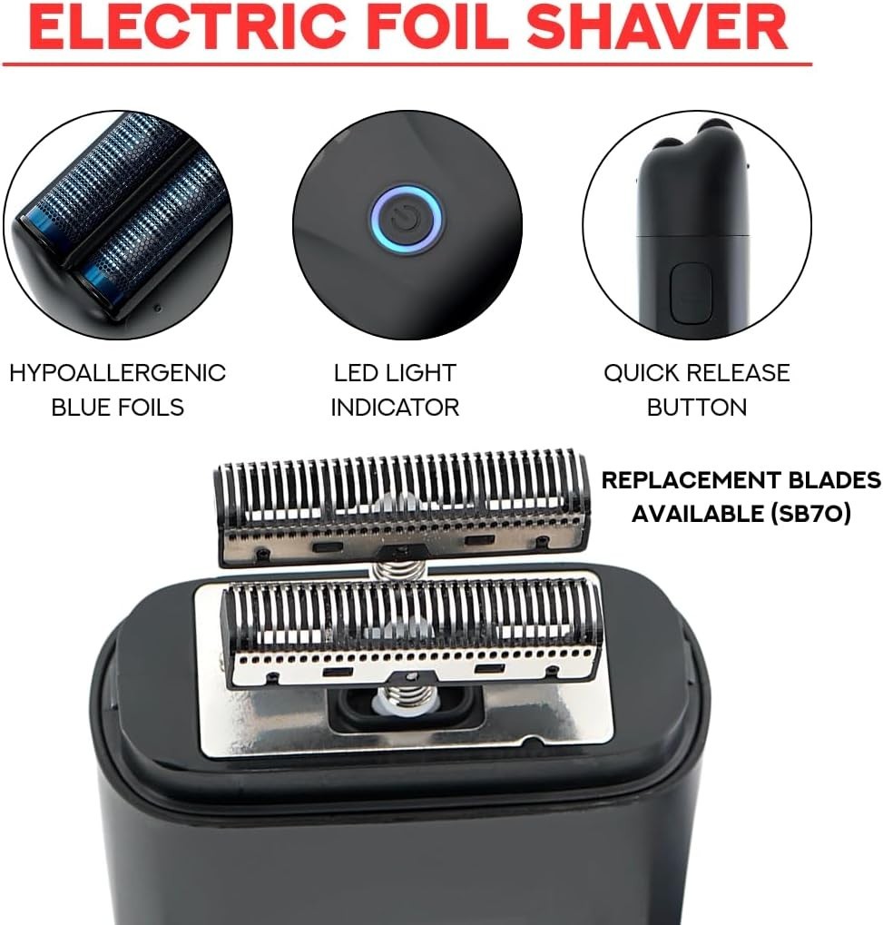 Supreme Trimmer Darkstar72 Hair Clipper, Trimmer & Foil Shaver Bundle | Sand