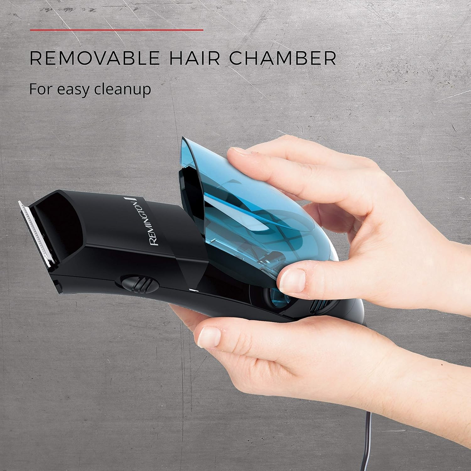Remington Vacuum Haircut Kit, Vacuum Beard Trimmer, Hair Clippers for Men with R