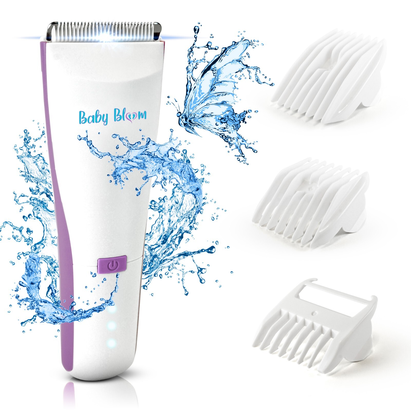 Baby Bloom Quiet Baby Hair Clippers, Specially Designed for Kids with Autism