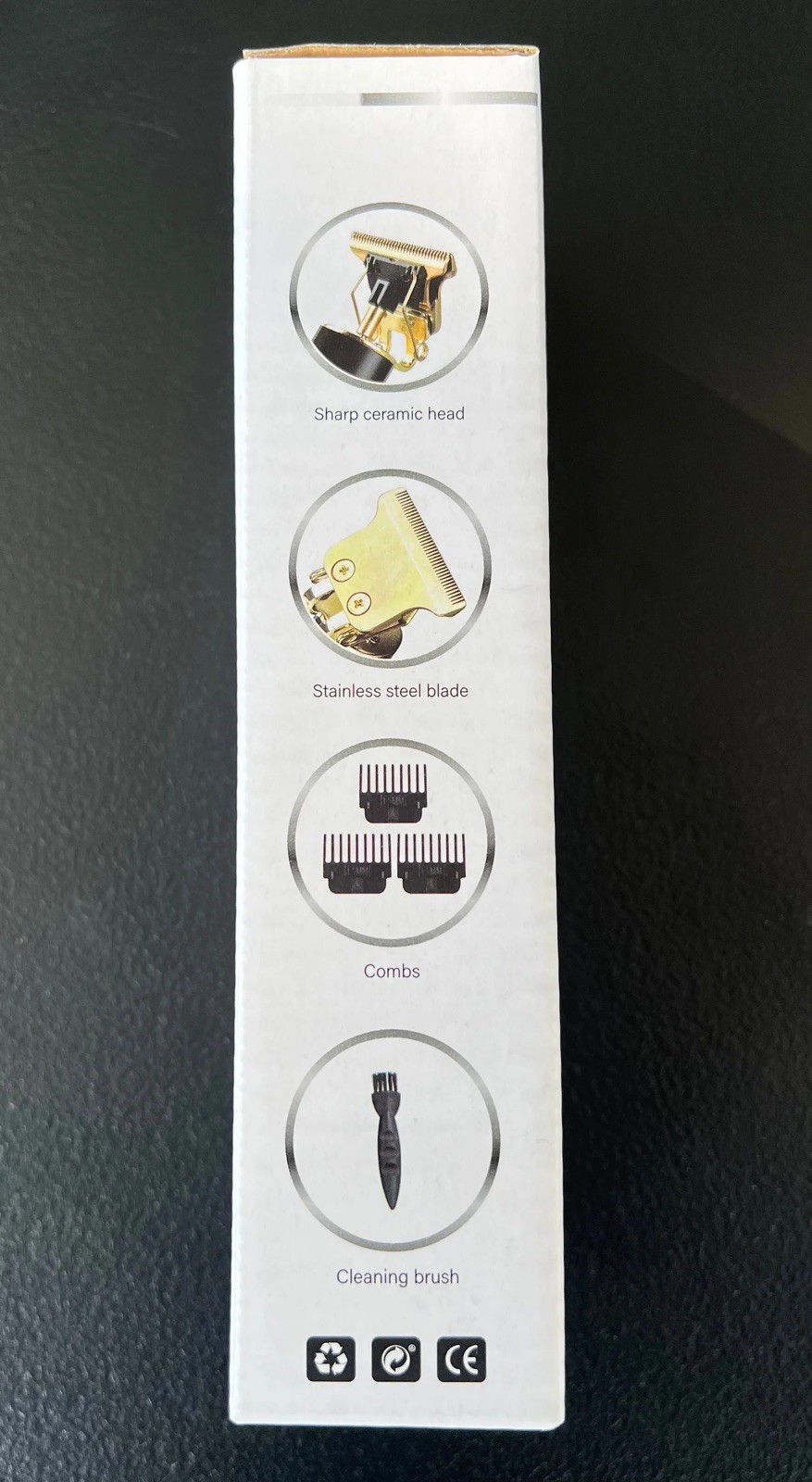 Vintage T9 Barbeador Gold Silver Beard Hair Trimmer Cutter Machine for Men
