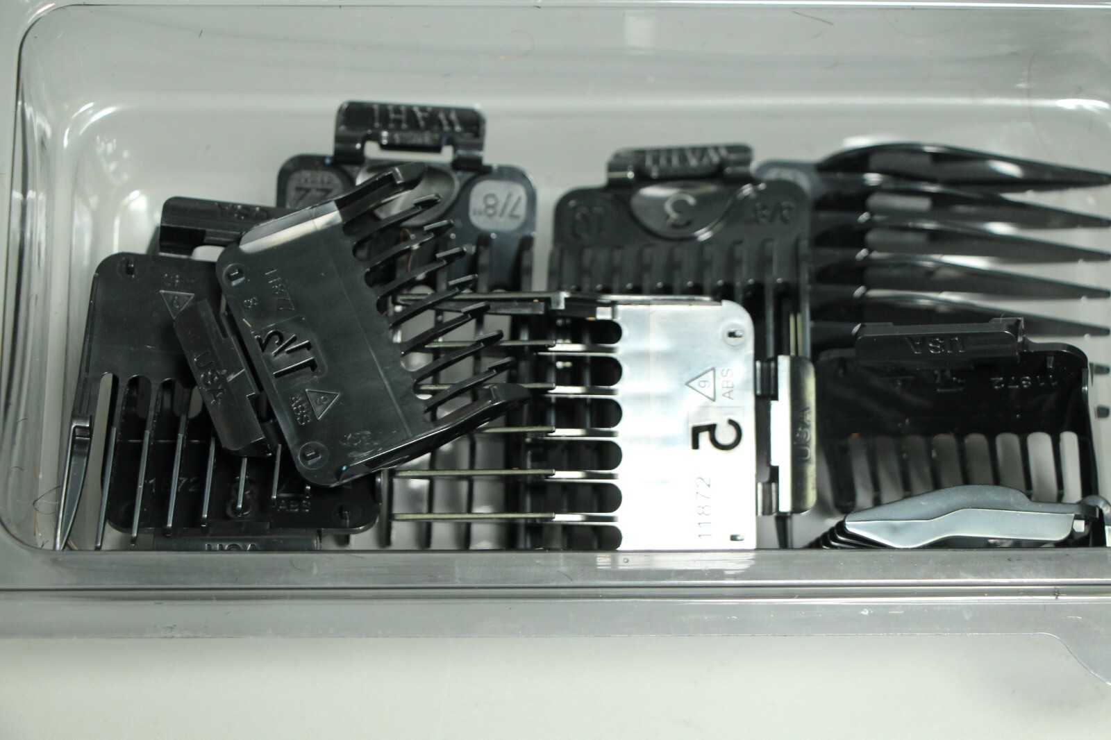 Wahl PPL Black Silver Clipper Lithium Ion Cordless Haircutting & Trimming Kit