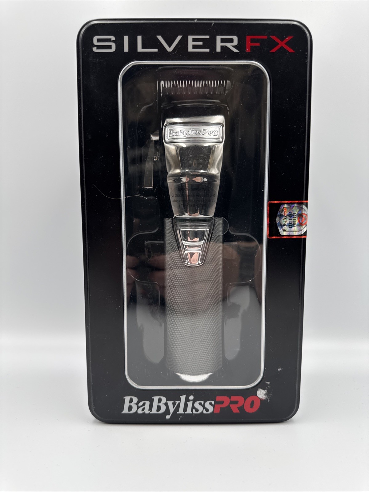 BabylissPro SilverFX All Metal Lithium Clipper #FX870S