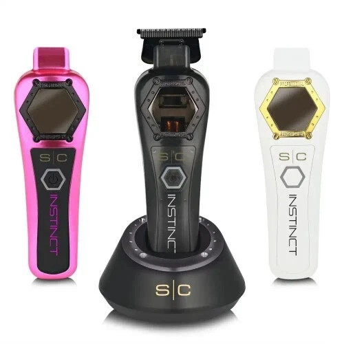 StyleCraft Instinct Metal Edition Clipper Trimmer Shaver SET- Black – BRAND NEW