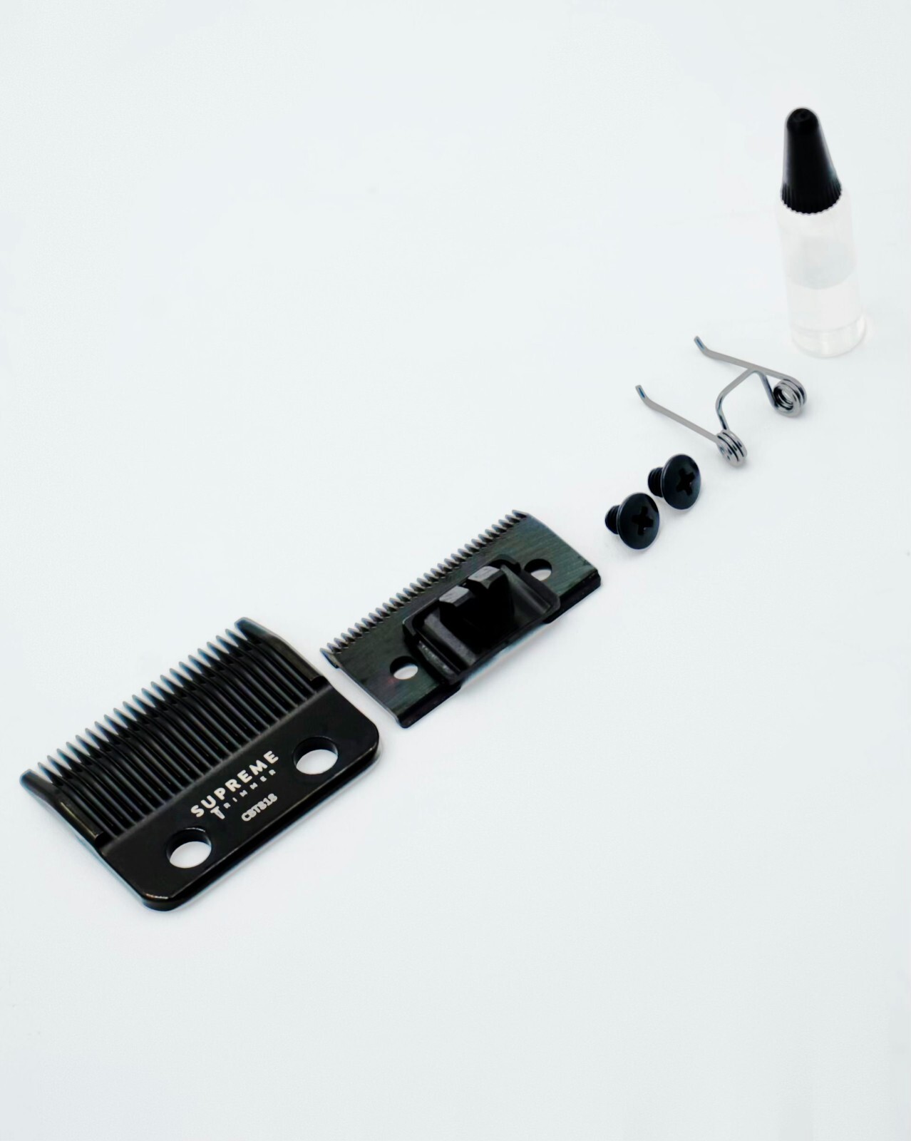 Supreme Trimmer Replacement Taper Blade CBT818 for Clippers | Ceramic Black