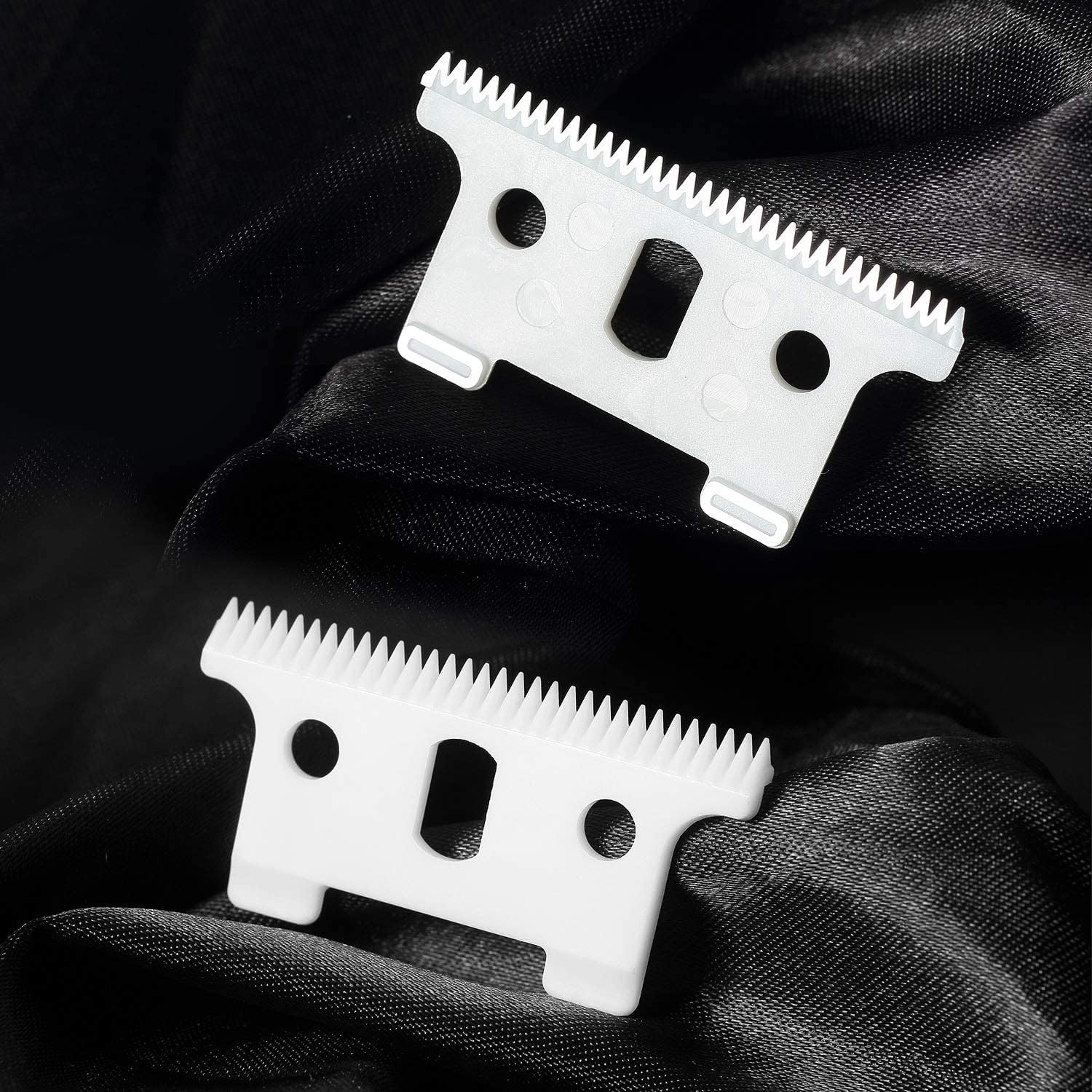 2Pcs Replacement Ceramic Blade for 04521 T Outliner Hair Trimmer Andis Gtx GTO T