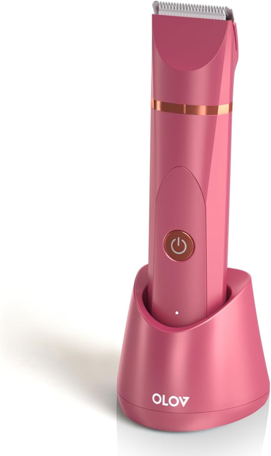 OLOV Trimmer: Men’s Groin, Women’s Bikini. Wet/Dry, Ceramic Blade