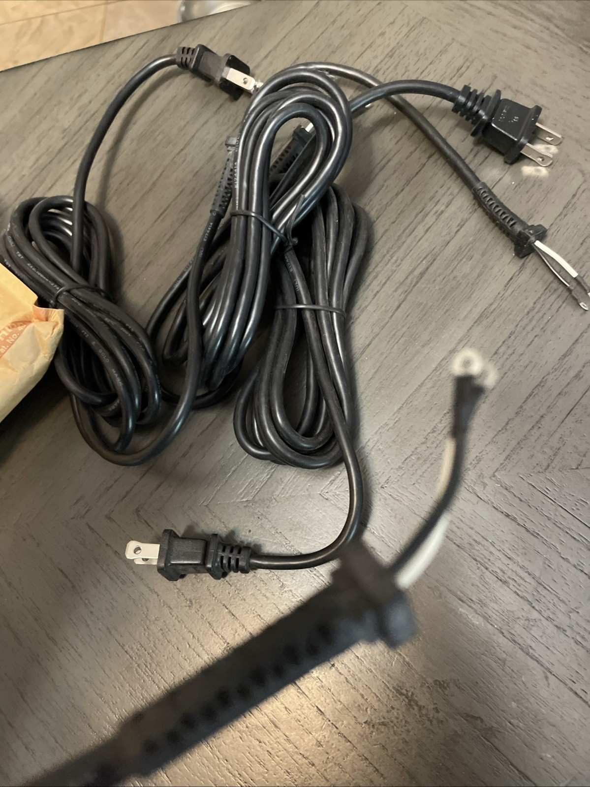 2 TWO GENUINE Wahl 5 Star Senior CORD, Senior, Designer #00647-301 NEW FREE SHIP