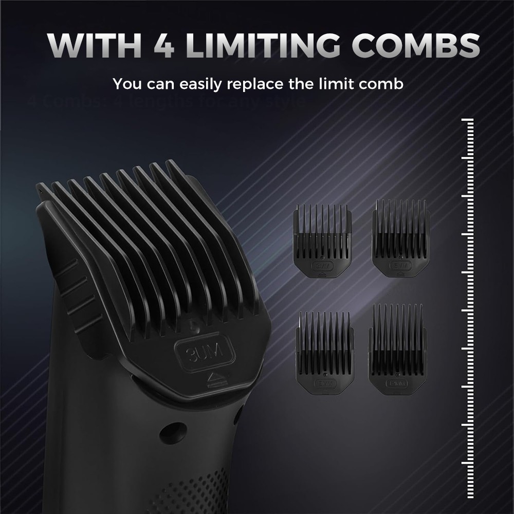 Groin Pubic Hair Trimmer for Men’s Electric Ball Trimmer Wet/Dry Body Shaver USB