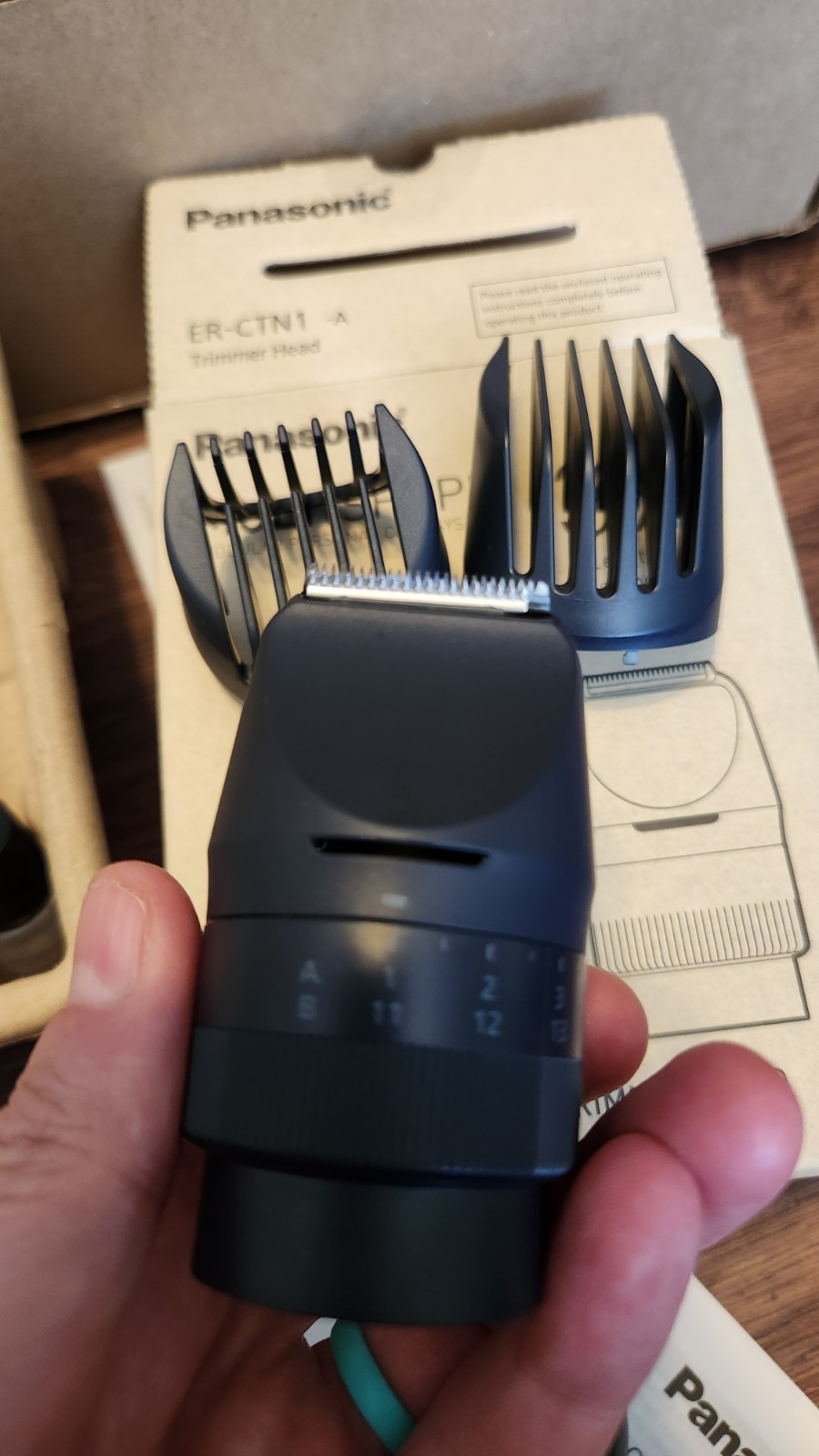 Panasonic MultiShape Electric Trimmer Main Unit + Beard/hair Trimmer Head 39 Set