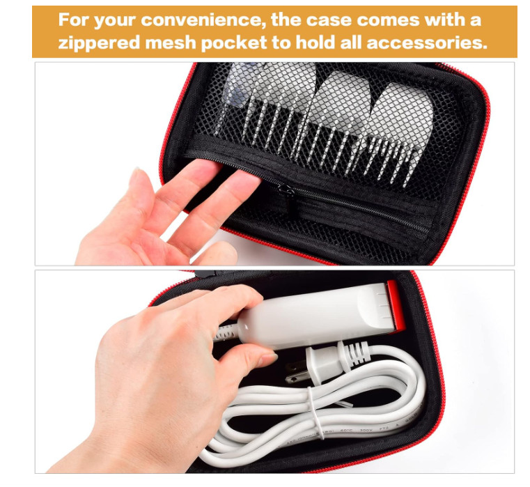 ALLPRIMO Case for Wahl Peanut Clipper Trimmer & Accessories (Box Only) – Black
