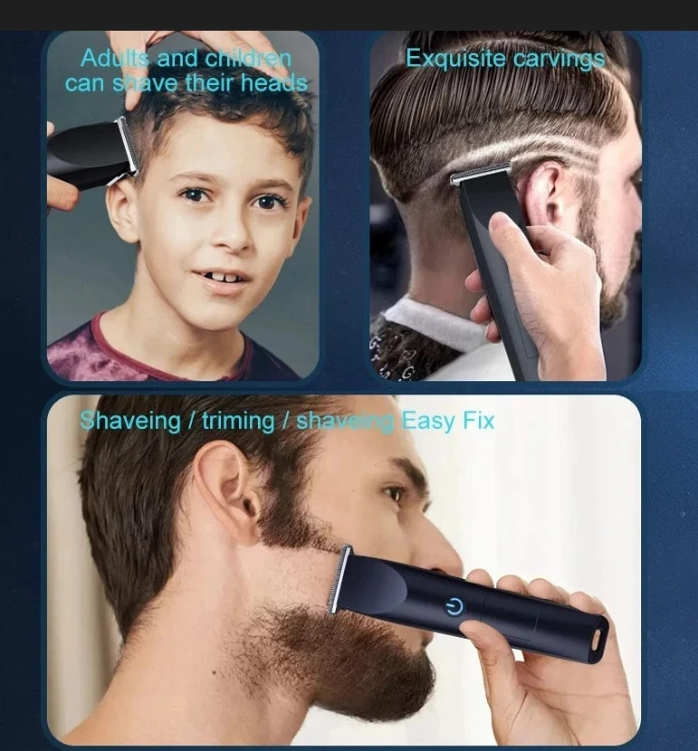 Rechargeable Men’s Electric Beard Shaver Trimmer Razor Hair Shaving Machine USB