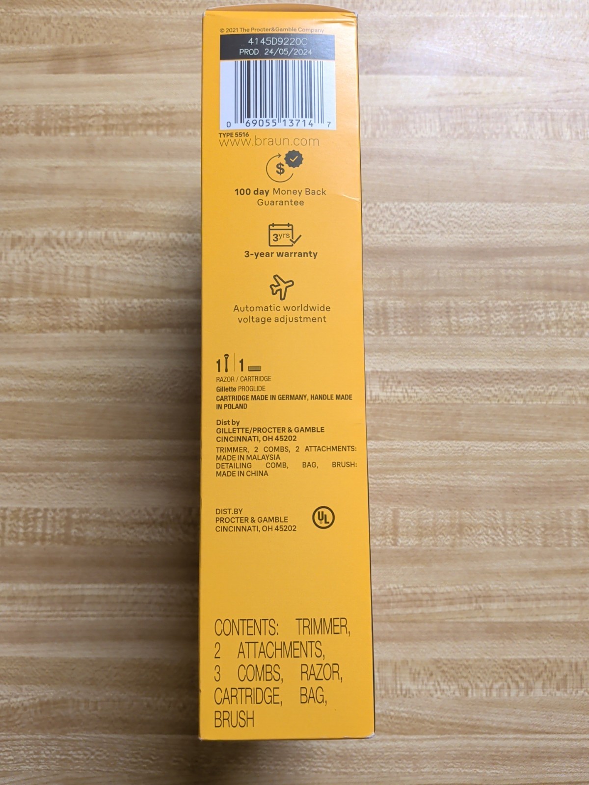 Braun All-In-One 3 Trimmer Kit | 8-in-1 Grooming Set | Brand New Sealed