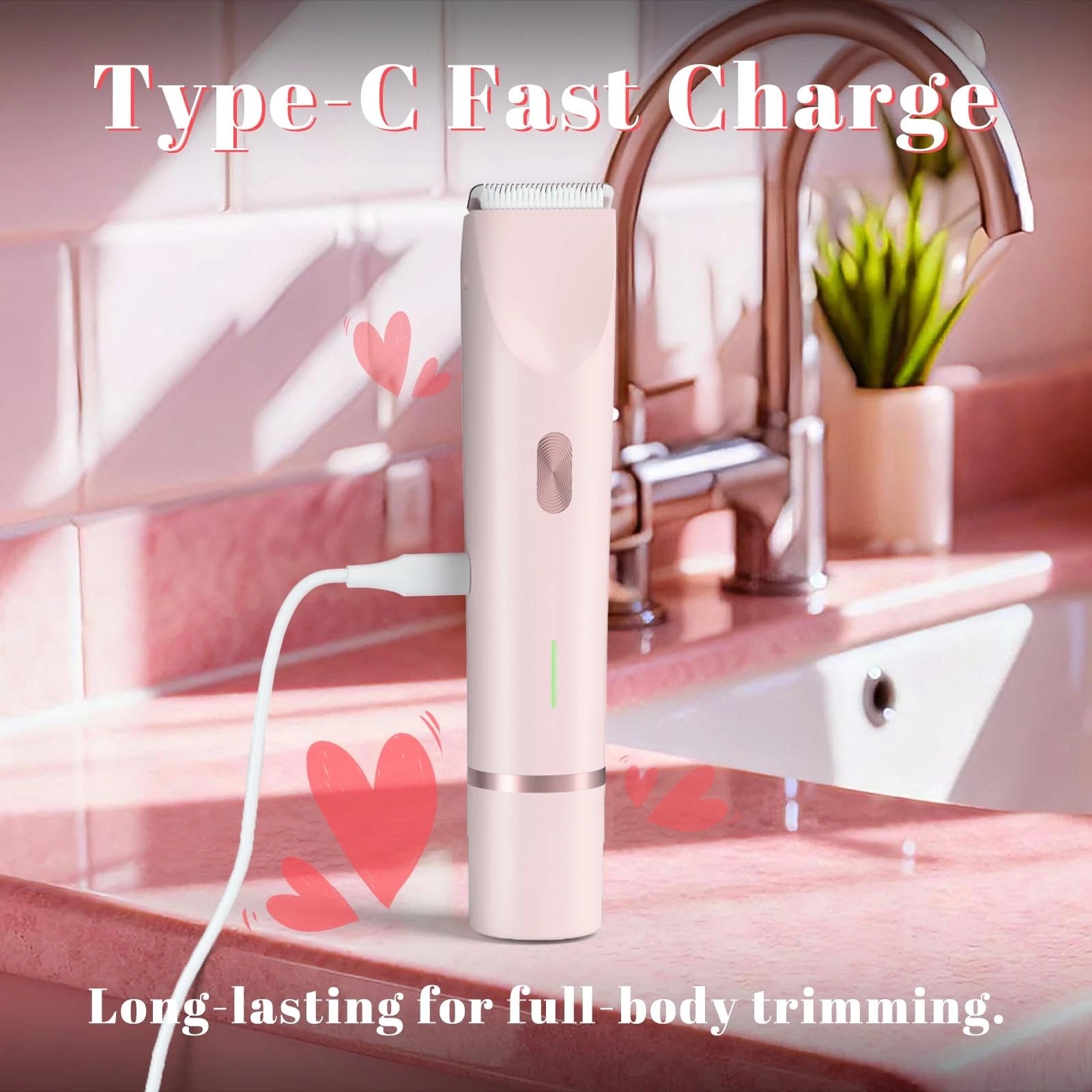 Women Bikini Shaver, 2 in 1 Dual Head Bikini Trimmer & Body Shave… Fast Ship