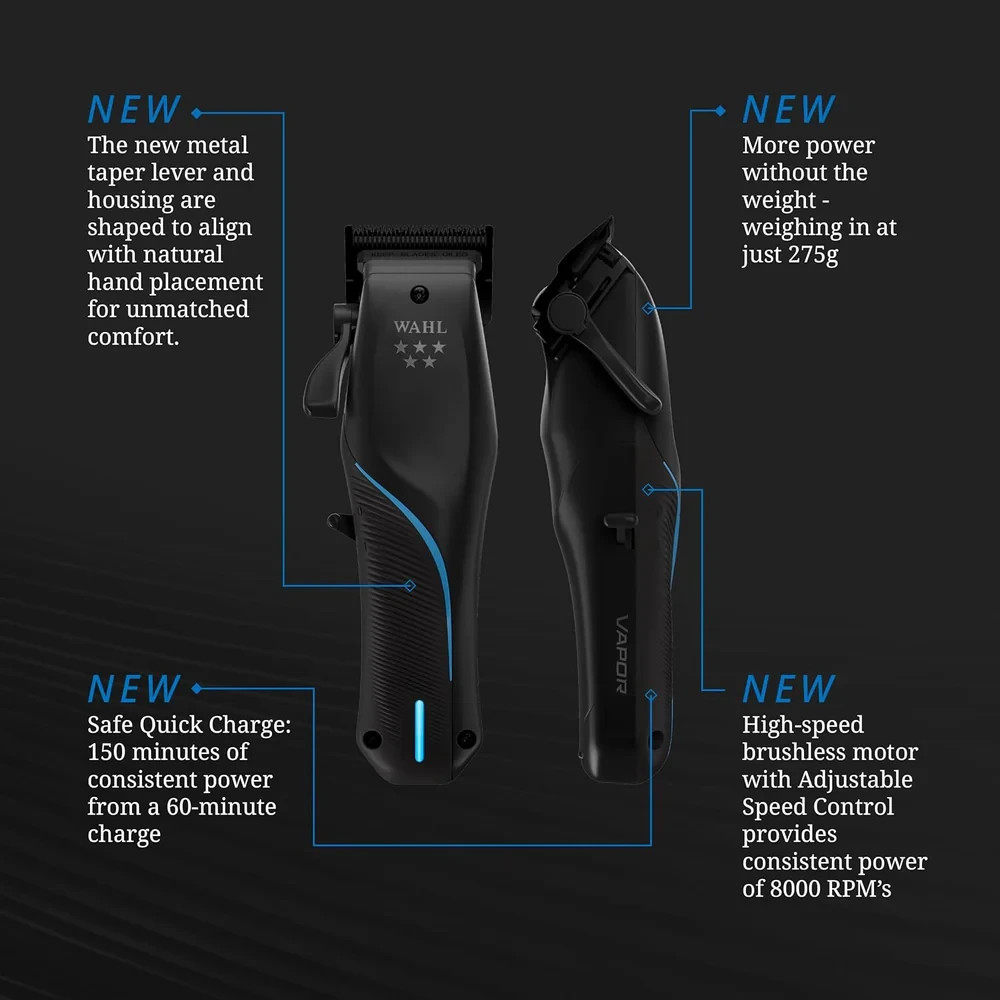 Wahl Professional Vapor Cordless Clipper with F32 FadeOut Blade (3026480)