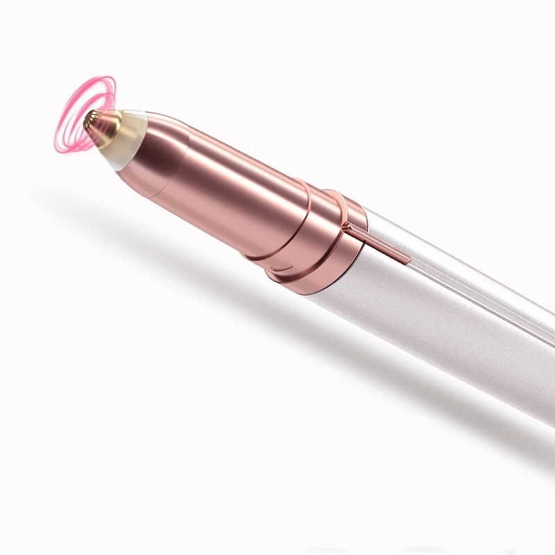 Womens Electric Face Eyebrow Trimmer Brows Razor Facial Epilator Hair Remover
