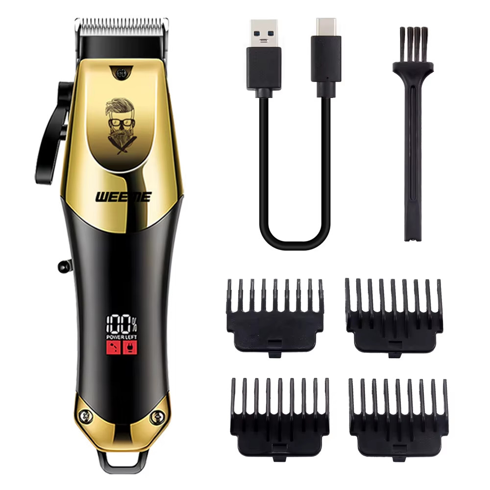 T9 Vintage Hair Clipper Beard Trimmer Rechargeable Grooming Kit Nose Trimmer USA