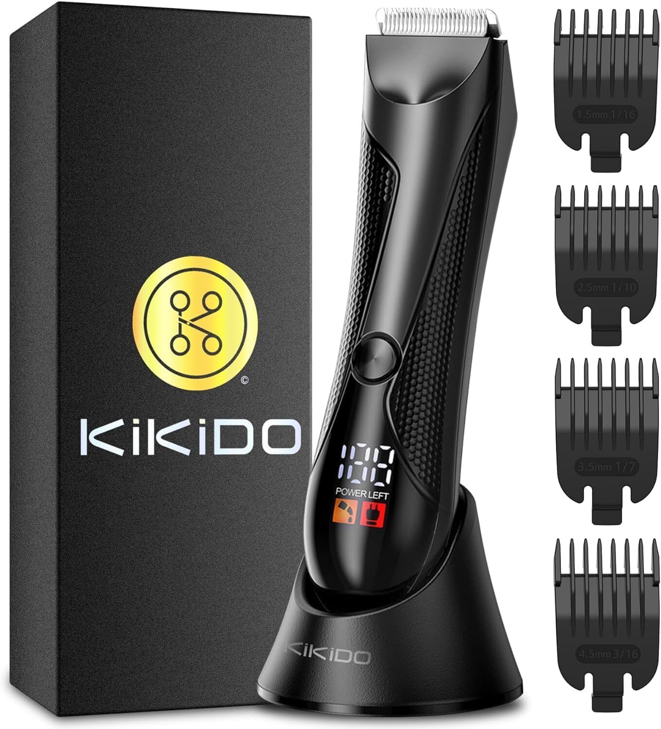Manscape Groin Pubic Hair Ball Trimmer Men Male Electric Body Shaver Waterproof
