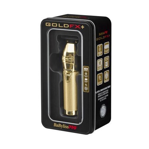 BaBylissPRO GOLDFX+ All-Metal Lithium Outlining Trimmer | FX787NG