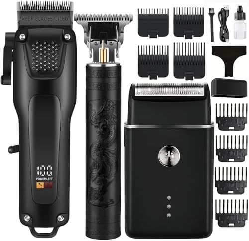 PRO Máquinas Profesionales Para Cortar Cabello Maquina Cortadora De Pelo Set MEN