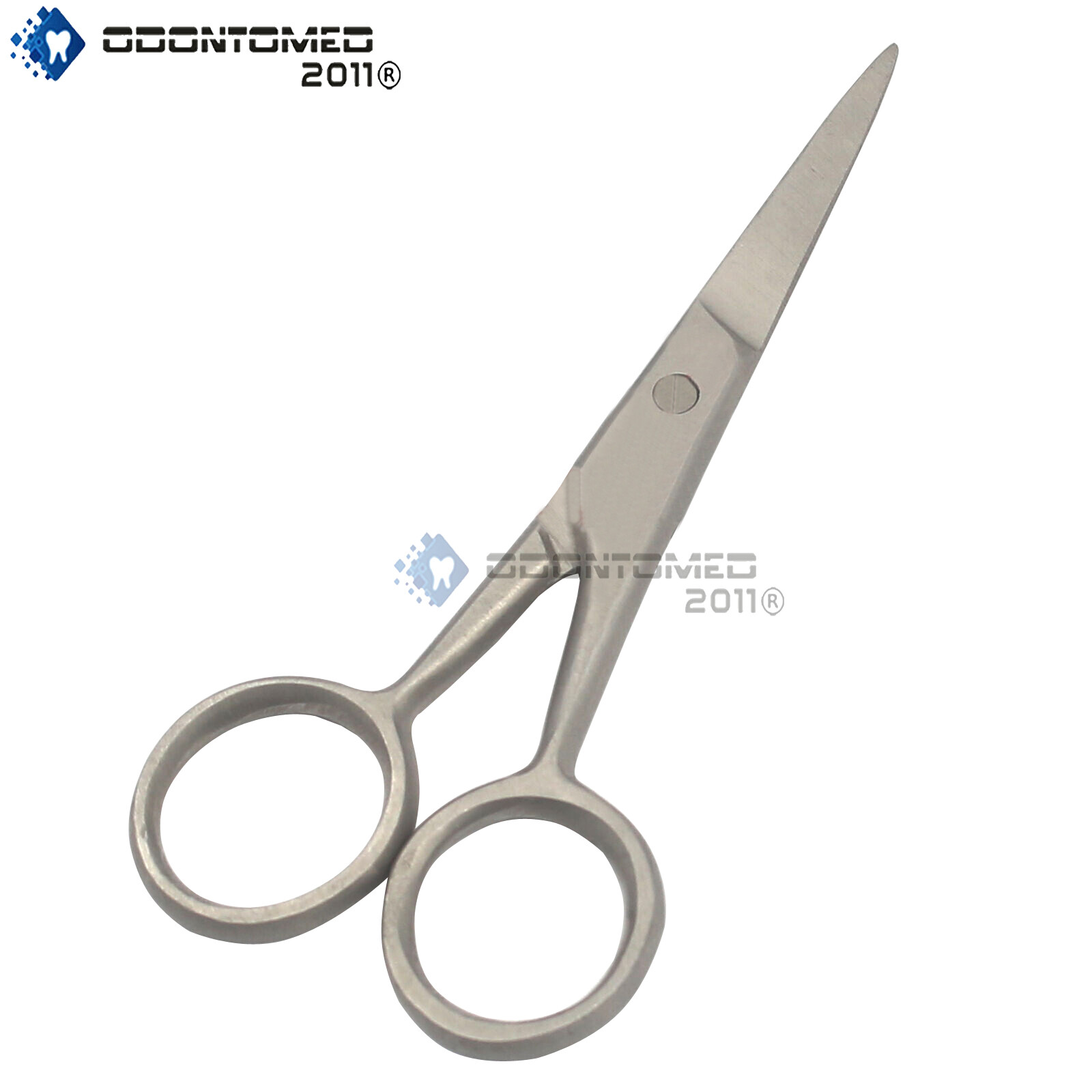 Stainless Steel Facial Hair Scissors For Men Beard Mustache Nose Hair Trimming