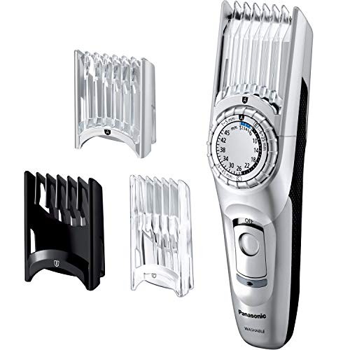 Panasonic ER-GC74-S Men’s gray silver hair cutter for short hair From Japan