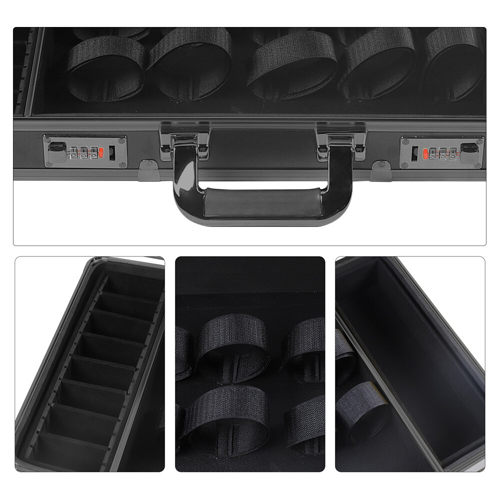 Barber Stylist Suitcase Carrying Case Box For Clippers Trimmers Scissors Combs
