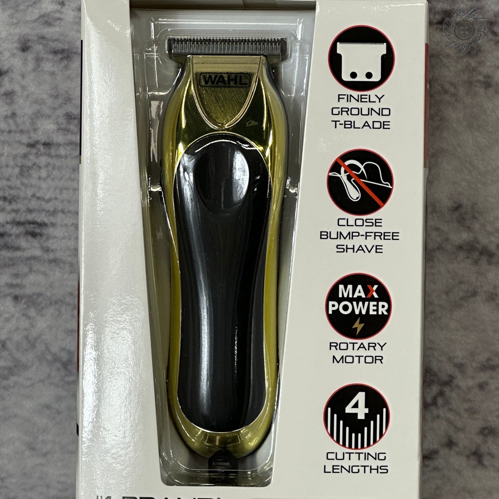 NIB Wahl T-Pro 9307-300 Corded T-Blade Trimmer Gold Black Beard Shave