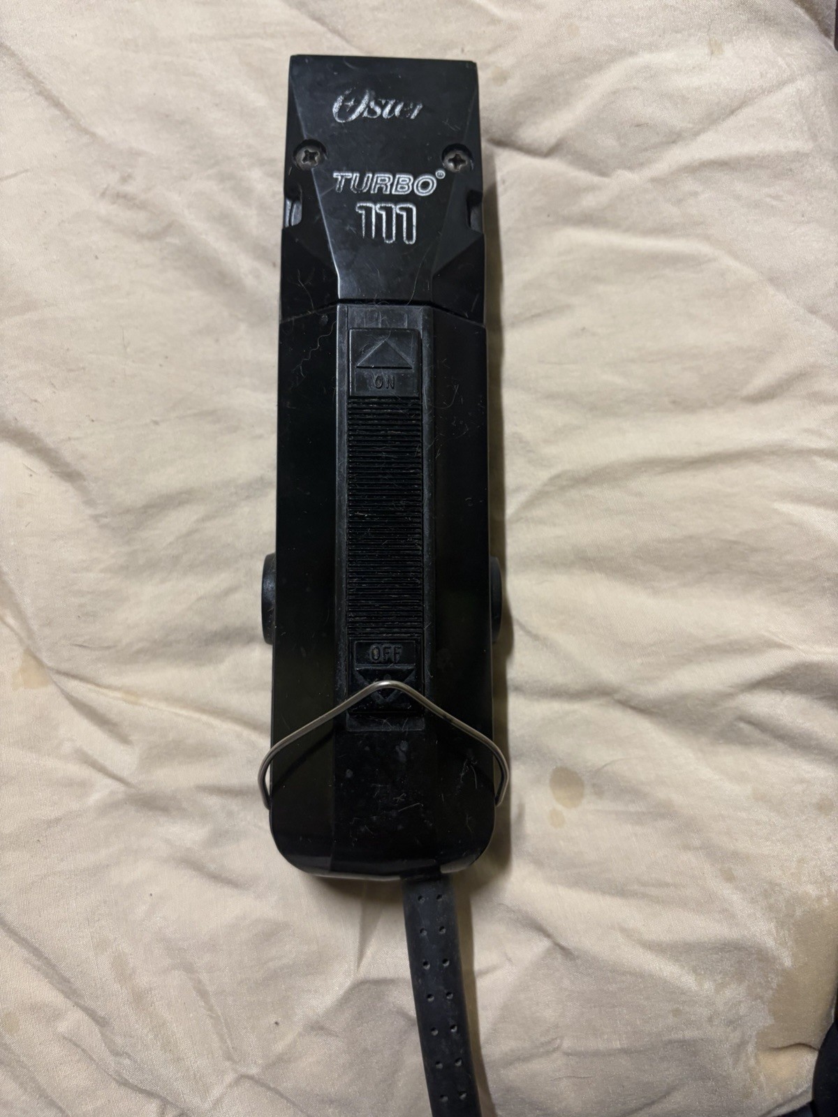 Oster Turbo 111 Hair Clipper Corded Electric Black Model 111
